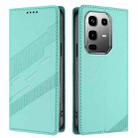 For Infinix Note 50 Pro+ 5G Embossed Multi-functional Wallet Retro Leather Phone Case(Mint Green) - 2