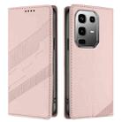 For Infinix Note 50 Pro+ 5G Embossed Multi-functional Wallet Retro Leather Phone Case(Pink) - 2