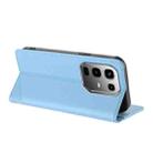 For Infinix Note 50 Pro+ 5G Embossed Multi-functional Wallet Retro Leather Phone Case(Light Blue) - 3