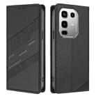 For Infinix Note 50 Pro 4G Embossed Multi-functional Wallet Retro Leather Phone Case(Black) - 2