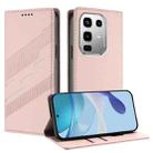 For Infinix Note 50 Pro 4G Embossed Multi-functional Wallet Retro Leather Phone Case(Pink) - 1
