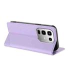 For Infinix Note 50 Pro 4G Embossed Multi-functional Wallet Retro Leather Phone Case(Light Purple) - 3