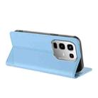 For Infinix Note 50 Pro 4G Embossed Multi-functional Wallet Retro Leather Phone Case(Light Blue) - 3