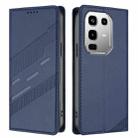 For Infinix Note 50 Pro 4G Embossed Multi-functional Wallet Retro Leather Phone Case(Dark Blue) - 2