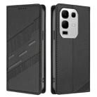 For Infinix Note 50s 5G Embossed Multi-functional Wallet Retro Leather Phone Case(Black) - 2