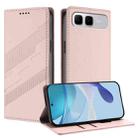 For Infinix Smart 10 Plus 4G Embossed Multi-functional Wallet Retro Leather Phone Case(Pink) - 1