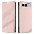 For Infinix Smart 10 Plus 4G Embossed Multi-functional Wallet Retro Leather Phone Case(Pink) - 2