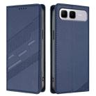 For Infinix Smart 10 Plus 4G Embossed Multi-functional Wallet Retro Leather Phone Case(Dark Blue) - 2