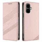 For Infinix Smart 10 4G Embossed Multi-functional Wallet Retro Leather Phone Case(Pink) - 2