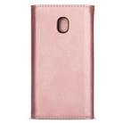 For Samsung Galaxy J7 (2018) Skin Feel Zipper Horizontal Flip Leather Case with Holder & Card Slots & Photo Frame & Lanyard & Long Rope(Rose Gold) - 3