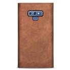 For Samsung Galaxy Note9 Skin Feel Zipper Horizontal Flip Leather Case with Holder & Card Slots & Photo Frame & Lanyard & Long Rope(Brown) - 3