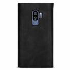 For Samsung Galaxy S9+ Skin Feel Zipper Horizontal Flip Leather Case with Holder & Card Slots & Photo Frame & Lanyard & Long Rope(Black) - 3