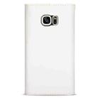 For Samsung Galaxy S7 Skin Feel Zipper Horizontal Flip Leather Case with Holder & Card Slots & Photo Frame & Lanyard & Long Rope(White) - 3