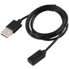 For Amazfit A1607 xDfind USB Port Watch Charging Cable Watch Cradle Charger, Length: 1m(Black) - 3