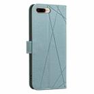 For iPhone 6 Plus / 7 Plus / 8 Plus Geometric Pattern RFID Leather Phone Case(Green) - 3