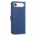 For iPhone 17 Air Geometric Pattern RFID Leather Phone Case(Blue) - 3
