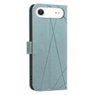 For iPhone 17 Air Geometric Pattern RFID Leather Phone Case(Green) - 3