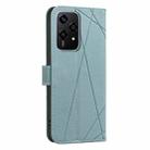 For Honor 200 Lite Geometric Pattern RFID Leather Phone Case(Green) - 3