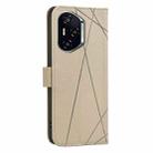 For Honor 300 Pro 5G / 300 Ultra 5G Geometric Pattern RFID Leather Phone Case(Beige) - 3