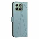 For Honor X6B Geometric Pattern RFID Leather Phone Case(Green) - 3