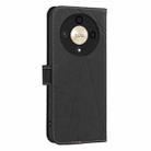 For Honor X9B / Magic6 Lite Geometric Pattern RFID Leather Phone Case(Black) - 3