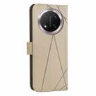 For Honor X9C 5G / Magic7 Lite Geometric Pattern RFID Leather Phone Case(Beige) - 3