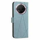 For Honor X9C 5G / Magic7 Lite Geometric Pattern RFID Leather Phone Case(Green) - 3