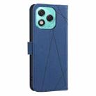 For Honor 400 Lite Geometric Pattern RFID Leather Phone Case(Blue) - 3
