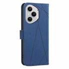 For Honor 400 Pro Global 160.8mm Geometric Pattern RFID Leather Phone Case(Blue) - 3