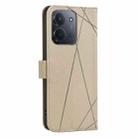For Redmi 15C 4G 173.1mm / 15C 5G 173.1mm Geometric Pattern RFID Leather Phone Case(Beige) - 3