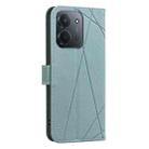 For Redmi 15C 4G 173.1mm / 15C 5G 173.1mm Geometric Pattern RFID Leather Phone Case(Green) - 3