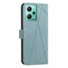 For Xiaomi Poco X5 Geometric Pattern RFID Leather Phone Case(Green) - 3