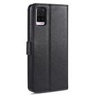 For Vivo S7 AZNS Sheepskin Texture Horizontal Flip Leather Case with Holder & Card Slots & Wallet(Black) - 3