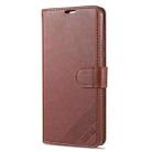 For Vivo S7 AZNS Sheepskin Texture Horizontal Flip Leather Case with Holder & Card Slots & Wallet(Brown) - 3