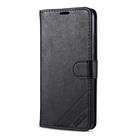 For Huawei Y5p AZNS Sheepskin Texture Horizontal Flip Leather Case with Holder & Card Slots & Wallet(Black) - 2
