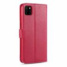 For Huawei Y5p AZNS Sheepskin Texture Horizontal Flip Leather Case with Holder & Card Slots & Wallet(Red) - 3