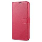 For Huawei Maimang 9 AZNS Sheepskin Texture Horizontal Flip Leather Case with Holder & Card Slots & Wallet(Red) - 2