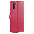 For Huawei Maimang 9 AZNS Sheepskin Texture Horizontal Flip Leather Case with Holder & Card Slots & Wallet(Red) - 3