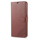 For Huawei Maimang 9 AZNS Sheepskin Texture Horizontal Flip Leather Case with Holder & Card Slots & Wallet(Brown) - 2