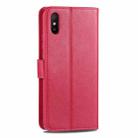 For Xiaomi Redmi 9A AZNS Sheepskin Texture Horizontal Flip Leather Case with Holder & Card Slots & Wallet(Red) - 3