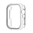 For Huawei Watch D2 Single Row Diamond Half Coverage PC Hollow Watch Case(Transparent) - 3