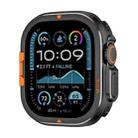 For Apple Watch Ultra 2 / Ultra 49mm Full Coverage Metal Watch Case(Black) - 1