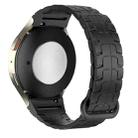 For Samsung Galaxy Watch 7 / 6 / 5 Magnetic Silicone Watch Band(Black) - 2