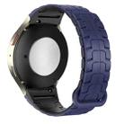 For Samsung Galaxy Watch 7 / 6 / 5 Magnetic Silicone Watch Band(Blue+Black) - 2