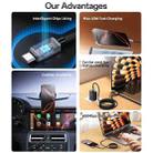 Yesido CA196 60W 3A USB-C / Type-C to Type-C Zinc Alloy Data Cable, Length:1.2m(Black) - 5