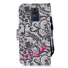 For Xiaomi Redmi Note 9 3D Painting Pattern Coloured Drawing Horizontal Flip PU Leather Case with Holder & Card Slots & Wallet & Lanyard(Lace Flower) - 3