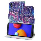 For Samsung Galaxy A01 Core 3D Painting Pattern Coloured Drawing Horizontal Flip PU Leather Case with Holder & Card Slots & Wallet & Lanyard(Starry Wind Chime) - 1
