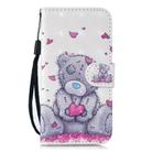 For Samsung Galaxy M31s 3D Painting Pattern Coloured Drawing Horizontal Flip PU Leather Case with Holder & Card Slots & Wallet & Lanyard(Love Bear) - 2