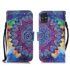 For Samsung Galaxy M31s 3D Painting Pattern Coloured Drawing Horizontal Flip PU Leather Case with Holder & Card Slots & Wallet & Lanyard(Oil Painted Mandala) - 1