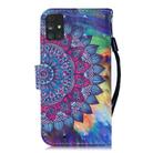 For Samsung Galaxy M31s 3D Painting Pattern Coloured Drawing Horizontal Flip PU Leather Case with Holder & Card Slots & Wallet & Lanyard(Oil Painted Mandala) - 3